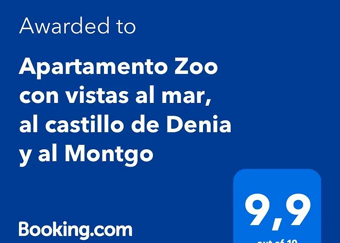 Apartamento Zoo Con Vistas Al Mar, Al Castillo De Denia Y Al Montgo